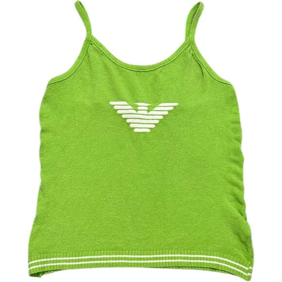 Armani Exchange Tops - Armani Exchange A|X Lime Green Cami Tank Top